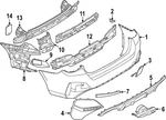 Genuine Bmw Side Support 51-12-8-078-585. Fixed Price $133.91.