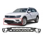 Front Bumper Valance Grille For Volkswagen Tiguan 2018-2021 VW1015107. Fixed Price $182.09.