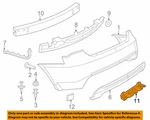 Dodge Oem 2011-2014 Avenger Bumper Cover Mounting Bracket 68084972AA New Nos. Fixed Price $18.90.