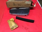 Nos 73 Ford Gran Torino Right Front Bumper Guard W/pad D30Z-17996-C. Fixed Price $85.00.