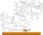 Gm Oem 18-19 Xts Front Bumper Grille Components-trim Cover 84111717. Fixed Price $375.00.