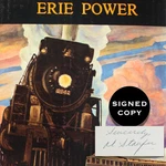 Railroad Steam Diesel History Erie Power Berkshire Locomotives Signed Staufer. Fixed Price $61.25.