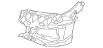 Genuine Bmw Support Panel 51-11-8-085-473. Fixed Price $139.35.