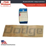 1972-1980 Dodge Truck D100 Pickup Tail Gate Black Tape Decal Stripe 3494089 Nos. Fixed Price $108.98.