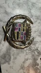 80 90 92 94 96 Cadillac Fleetwood Brougham Trunk Lock Wreath Emblem Swivel Orn. Fixed Price $110.00.