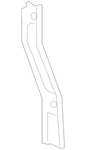Genuine Gm Front Bumper Fascia Support Brace 84448432. Fixed Price $13.87.