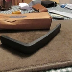 Nos 1974 1975 1976 Ford Gran Torino Elite Front Bumper Guard Pad D4OZ-17A812-B. Fixed Price $69.99.