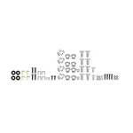 Amk Products Bumper Hardware Mounting Kit Front/rear Mustang 1965-1966. Fixed Price $66.99.