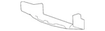 Gm Oem 05-13 Corvette Front Bumper Components-air Duct 10332915. Fixed Price $122.73.