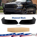 Diamond Black Front Upper Bumper End Cap Cover Trim For Dodge Ram 1500 2019-2024. Fixed Price $132.33.