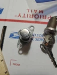 1960'S Ford Galaxie Fairlane Mercury Trunk/glove Box Lock Set With Keys Nos. Fixed Price $30.00.