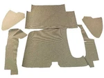 Trunk Floor Mat Cover For 56 Buick Special, Century 2DR Hardtop Brown Tweed 6PC. Fixed Price $463.83.