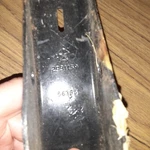 Mopar Chrysl Body 86364 2931159 Bumper Jack Cup Hook Used Part As Pictured H5. Fixed Price $29.99.