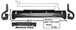 1971-73 Ford Mustang Inner Trunk/ Deck Lid W/ Hinge & Torsion Rod New. Fixed Price $402.92.