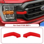 Red Front Bumper Grille Cover Trim 2021 2022 Ford F150 Exterior Accessories. Fixed Price $23.99.