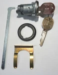 New Pontiac Gm Chrome Trunk/deck/boot Lock Cylinder W/ 2 Keys To Match. Fixed Price $34.95.