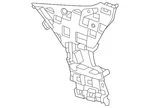 Genuine Bmw Outer Support 51-12-8-075-214. Fixed Price $120.26.