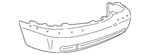Genuine Ford Bumper Cover 3W1Z-17D957-DA. Fixed Price $220.86.