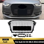 For 2013-2016 Audi A4 B8.5 RS4 Style Glossy Black Front Bumper Grille. Fixed Price $103.73.