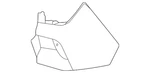 Genuine Kia Upper Cover 86692-Q5000. Fixed Price $74.73.