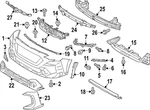 Genuine Subaru Side Support 57707AN26A. Fixed Price $13.67.