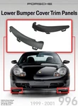 1999-2001 Porsche 996 Front Right & Left Side Lower Bumper Cover Trim Panel. Fixed Price $133.62.