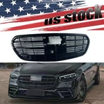 Black Front Bumper Grille For Mercedes Benz W223 S500 S580 2021+ Us Stock. Fixed Price $289.12.