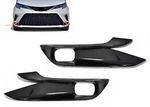 New Fits 2021-2024 Toyota Sienna Xse Left Right Front Bumper Fog Light Cover Set. Fixed Price $58.61.