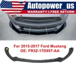 Fits 2015-2017 Ford Mustang Front Bumper Lip Spoiler Splitter Pp FR3Z17D957AA. Fixed Price $131.39.