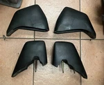 Used Factory Porsche 911 1973 Front And Back Bumper Guard Set. Fixed Price $899.99.