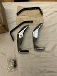 Nos 1973 Oldsmobile Cutlass Wagon Rear Bumper Guards Set. Fixed Price $121.25.