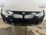 12-15 Bmw 320I Xdrive Front Bumper Cover W/ Lights & Grills Black 668. Fixed Price $395.00.