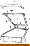 Chrysler Oem 84-86 Charger Lift Gate-support Rod 4378193. Fixed Price $48.67.