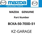 Mazda Genuine Upper Grille Front Fascia BCKA-50-7E0D-51 New. Fixed Price $328.28.
