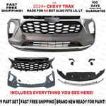Front Bumper Cover For Chevy Trax Rs Ls Lt 2024 2025 Upper Lower Grill. Fixed Price $306.82.