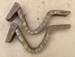 1946 1947 1948 Ford Coupe Trunk Lid Hinges Original Pair 1941 1942. Fixed Price $149.99.