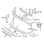 For Hyundai Palisade 2020-2022 86699S8000 Rear Center Bumper Trim. Fixed Price $25.31.