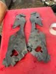 08-11 Mercedes Benz Class W204 Left & Right Headlight Upper Protect Cover Trim. Fixed Price $35.00.