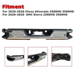 Chrome Rear Bumper Assembly For 2020-26 Chevy Silverado 2500 3500. Fixed Price $380.99.