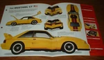 1987 Ford Mustang Gt Widebody Original Imp Brochure Tim Allen Saleen Custom 5.0. Fixed Price $8.99.