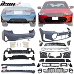 For 23-25 Bmw G20 3-SERIES & M340I M-sport Bumpers + Side Skirts Panel W/ Light. Fixed Price $1310.99.