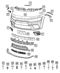 Genuine Mopar Fascia To Fender Bracket Left 68422103AB. Fixed Price $29.69.