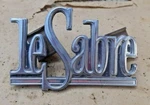 1966 Buick Lesabre Grille Emblem / Name Plate Original Gm. Fixed Price $135.00.