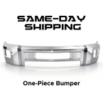 Front Bumper For 15-19 Chevy Silverado 2500/3500HD With Fog Light & Sensor Holes. Fixed Price $362.99.