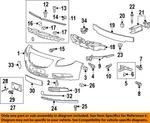 Gm Oem 14-17 Regal Front Bumper Grille Components-outer Support 23192010. Fixed Price $62.92.