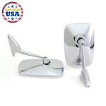 Fit Datsun Truck 620 720 220 320 520 521 New Chrome Pair Fender And Door Mirrors. Fixed Price $89.92.