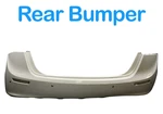 14-17 Maserati Ghibli M157 Rear Lower Bumper Cover Panel White 670010943 Oem. Fixed Price $315.40.