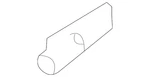 Genuine Nissan Bumper Cover Bracket 85220-3BA0B. Fixed Price $40.84.