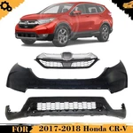 Front Bumper Cover Paintable & Grille Assembly Kit For 2017-2018 Honda Cr-v. Fixed Price $749.89.