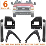 New Front Bumper Brackets Kit 6-PCS 2000 2002 Ford F-250 F-350 F-450 F-550. Fixed Price $112.69.
